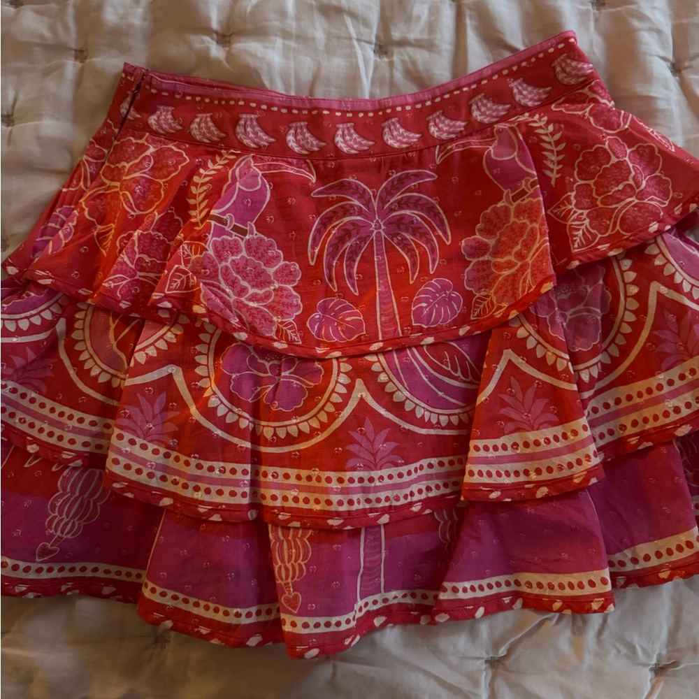 Floral Pink Skirt
